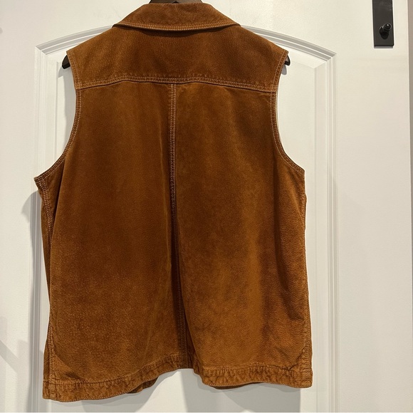 SKOTTS SUEDE Brown Corduroy Vest - Picture 2 of 7